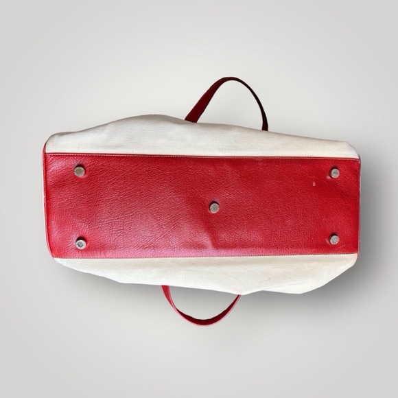 Kate Spade New York Dot Noel Canvas and Leather Tote - Picture 11 of 16